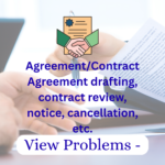 Agreement drafting contract review