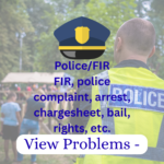 Police FIR complaint arrest